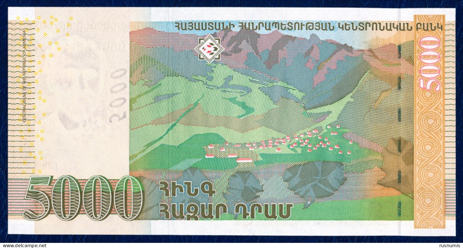 اطلاعاتی در مورد ارمنستان که باید بدانیم Information about Armenia that we should know 22 پول اسکناس جدید 5000 درام ارمنستان